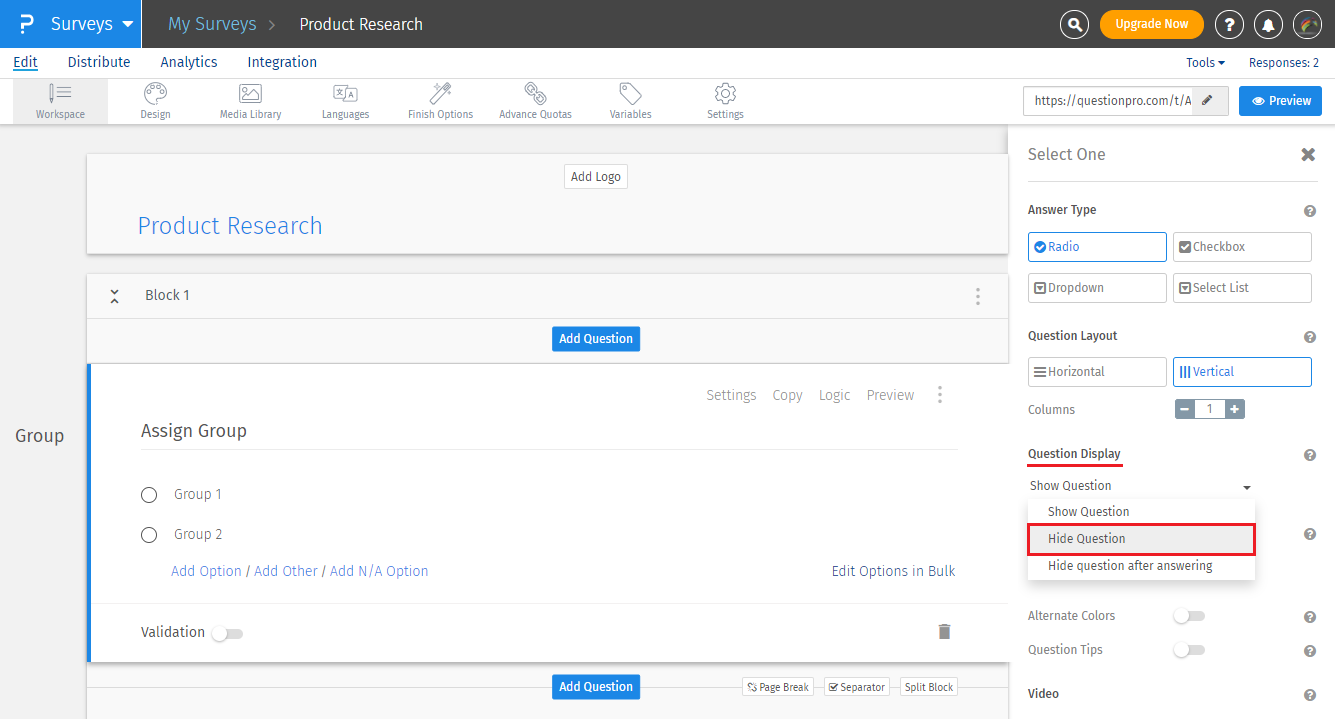Survey Software Help Image