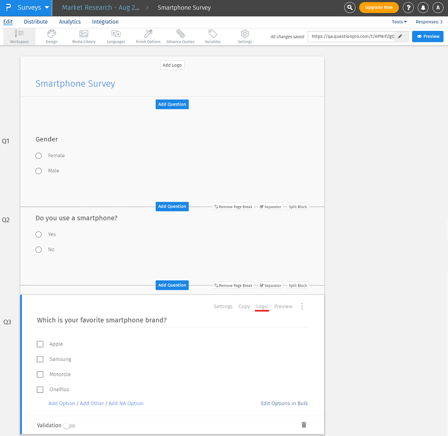 Survey Software Help Image